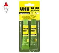 Colla bicomponente Plus 90 min - 30ml (2x15ml) - trasparente - UHU Quantita min. 1