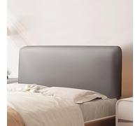 UHVUJDUI Copri Testiera Letto Matrimoniale Ecopelle Copritestiera Letto Matrimoniale/Singolo Una Piazza E Mezza Antigraffio,Universale Copertura Per Testiera Per Letto(Taupe,110-130cm)