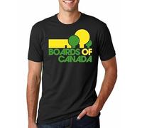 UHYft66AWZ Boards of Canada Logo Short-Sleeve Men T-Shirt Black 3XL