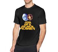 UHYft66AWZ Public Enemy T Shirt P E Fear of A Black Planet T-Shirt Black L