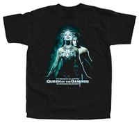 UHYft66AWZ Queen of The Damned T Shirt v1 Poster Lestat Akasha S to 3XL Black L