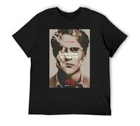 UHYft66AWZ Robert Pattinson The Devil all The Time T-Shirt Black S