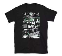 UHYft66AWZ Son of Sam Songs from The Earth Horror Punk Goth Band T-Shirt Black 3XL