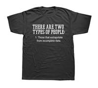 UHYft66AWZ There Are Two Types of People T Shirts Black S