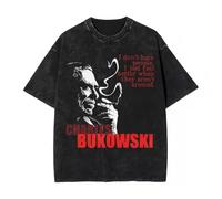 UHYGdrfs225 Poet & Author Charles Bukowski T-Shirt