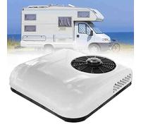 UIBAO Condizionatore d’Aria da Tetto 12V/24V CC per Camper RV, Aria Condizionata da Parcheggio Silenziosa,Raffreddamento Rapido per Camion,Bus,Van,Minivan,Escavatore e Autocaravan 12V