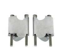 UIBHGVFG Manubrio Riser Moto 2 "Aumento Manubrio Riser 1" Bar Incrementare Blocco Kit di Estensione in Alluminio per per Sportster XL1200X XL1200XS 48 2010-UP