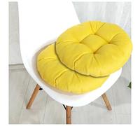 UICMNSI 2 Pezzi Cuscini Rotondi for Sedia, Cuscini for Sedie 40/45/50 Cm, Cuscino Sedia Esterno, Interni ed Esterni for Sedia da Ufficio, Sedia da Balcone, Sedie da Ufficio(6,50cm/20in)