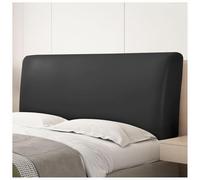 UICMNSI Coperchio di Testa del Letto in Pelle, Coperchio Protettivo Impermeabile for la Polvere for Super King/Letto Matrimoniale, Coperchio dello Schienale Allungato(Noir,180-200cm/70-78in)