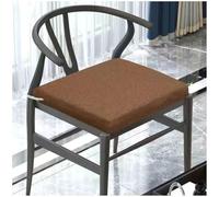 UICMNSI Cuscini for Sedia da Cucina/Pranzo, con Lacci Cuscino Confortevole Resistente in Lino, Antisc for Patio/bistrot/terrazza/cucina/ufficio/sala da Pranzo(05,50x4cm/20x1.5in)