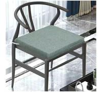 UICMNSI Cuscini for Sedia da Cucina/Pranzo, con Lacci Cuscino Confortevole Resistente in Lino, Antisc for Patio/bistrot/terrazza/cucina/ufficio/sala da Pranzo(03,50x5cm/20x2in)