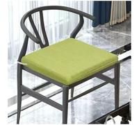 UICMNSI Cuscini for Sedia da Cucina/Pranzo, con Lacci Cuscino Confortevole Resistente in Lino, Antisc for Patio/bistrot/terrazza/cucina/ufficio/sala da Pranzo(12,45x5cm/18x2in)