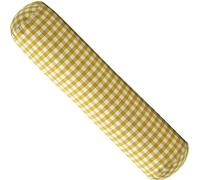 UICMNSI Cuscino Rotondo In Cotone, 10X40/20X120 Cuscino A Rullo Lungo, Supporto Lombare, Cuscino Cilindrico con Fodera Rimovibile, per Dormire/sedia/auto/divano(4,20x120cm/8x47in)
