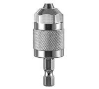 UieoKakeh Adattatore per Mandrino A Percussione Pneumatico con Cambio Rapido, Mandrino A 3 Griffe, Convertitore Professionale per Mandrino, Kit di Attrezzi per Perforazione.