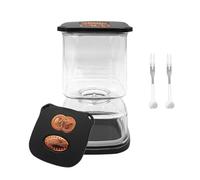 UieoKakeh Contenitore per Fermentazione Pressa per Sottaceti Piastra con Coperchio Ermetico per Alimenti Conservati per Crauti Organizzatori B