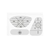 UieoKakeh Etichette per Nastro D'Impatto da Golf 150 Pezzi Auto-Insegnamento Punto e Analisi della Coerenza Migliora L'Accuratezza dello Swing nel Golf