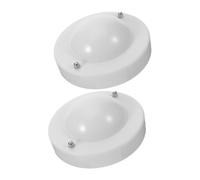 UieoKakeh Palle di Plastica Conduttive per Dimostrazioni Scientifiche 2 Pezzi per Esperimenti di Elettricità e Magnetismo Attrezzatura Educativa