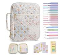 UieoKakeh per Bibbia per Donne, Borsa per Bibbia Trapuntata, per Bibbia per Ragazze, Accessori per Lo Studio della Bibbia B