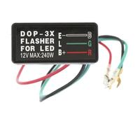 UieoKakeh Relè Flasher Universale A 3 Pin per Luce di Direzione LED per Indicatore