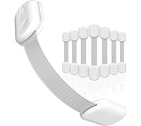 UieoKakeh Serrature di Sicurezza Multiuso per Bambini 10 Pezzi - Solo, A Prova di Bambino per Mobili, Cucina, Forni -, il Design Più Sicuro.