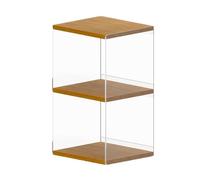 UieoKakeh Supporto per CD da Scrivania, Adatto per Sala Teatro, Carino, Tiene 30 Custodie per CD, Storage/Shelf/Tower/Stand per CD, Supporto per CD/Dollaro.