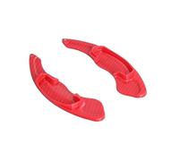 UIEOWHN Auto Leva Del Cambio Palette Estensione Del Cambio Al Volante Per Civic FC FK Spirior Accord G9 G10 CRV G5 Odyssey RC Car(Red Carbon Fiber)