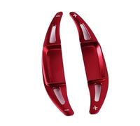 UIEOWHN Auto Volante Gear Palette Per Mercedes-Benz Per ABCES GLC EQE EQS 2021-2024 Estensione Del Cambio Al Volante Dell'auto(Red)