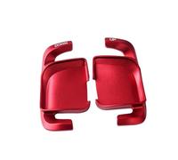 UIEOWHN Estensione Delle Palette Del Cambio Al Volante Per Mercedes Benz Per ABCES GLC EQE EQS W213 S213 W223 W206 2021-2023 Auto Leva Del Cambio Palette(Red)