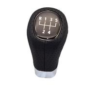 UIEOWHN Leva Stick Shifter Head Copertura Leva Cambio 5/6 Marce Per BMW Per Serie 1, 3, 5, 6 E30, E32, E34, E36, E38, E39, E46, E53, E60, E63, E83, E84, E90, E91(Standard 5 levels)