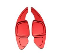 UIEOWHN Per Audi Per A1 A3 A4 A8 S8 D5 A6 S6 C8 A7 S7 C8 Avant Allroad RS 2020 2021 Decorazione Per Volante Auto Auto Palette dei Cambi(Red)