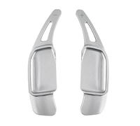 UIEOWHN Per Citroen Per C5 X Shine Pack Hybrid DS4 2022 2023, Per C4 MK3 3a Generazione EAT8, Decorazione Per Volante Auto Estensioni Shift paddle per Volante(Silver)