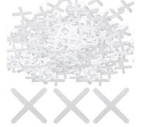 UIEXAY 1000 Pezzi Distanziatori Per Piastrelle, 2Mm Distanziatori A Croce In Plastica Per Autolivellante, Distanziatore Per Piastrelle Per Posizionamento Accurato, Per Piastrelle Da Parete E Pa