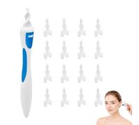 UIEXAY Kit Pulizia Orecchio, Pulisci Orecchie Spirale, Ear Cleaner, Kit Per La Pulizia Dell'Orecchio Con Manico Punte Lavabili, Kit Per La Pulizia Delle Orecchie Per Adulti