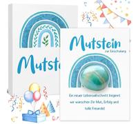 UIEXAY regalo per l'inizio della scuola, con pietre portafortuna, per bambini, regalo per la scuola, per l'inizio della scuola, imbottitura (Verde)