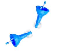 UIEXAY Tappi Per Orecchie Gonfiabili Innovativi, Tappi Per Le Orecchie Gonfiabili In Silicone, Impermeabili, Super Confortevoli, Adatti Per Luoghi Rumorosi (2 Pezzi, Taglia Unica)