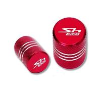 UIFCOG Accessori Tappo Valvola per HON&da SH300 Sh 300 2013-2018 Copristelo Valvola Pneumatico Motocicletta(Rosso)