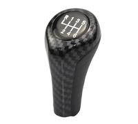 UIFCOG Manopola Cambio Auto Per BMW E81 E82 E87 E34 E39 E60 E61 Pomello Del Cambio Manuale A 5/6 Marce Pomello Leva Tuning Accessori(A,For 6 Speed)