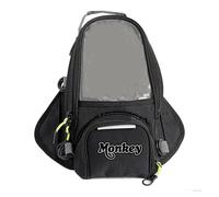 UIFCOG Portaoggetti Serbatoio Borsa Serbatoio Per HON&DA Per Monkey 125 Borsa Da Serbatoio Multifunzione Portatile Per Moto(M)