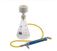 UIGJIOG 1000ml, Buchner Funnel Apparatus Kit Imbuto filtrante, utilizzato per l'aspirazione sotto Vuoto Erlenmeyer Flask School Educational Lab