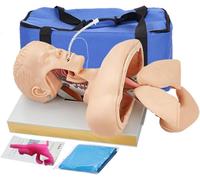 UIGJIOG Intubation Model,Intubation Doll Tracheal Intubation Model Oral Nasal Intubation Manikin Electronic Intubation Training Manikin Airway Management Simulator Respiratory Management Trainers