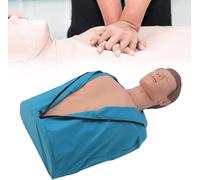 UIGJIOG Manichino CPR Per Adulti Half-Torso Cardiopulmonary Resuscitation Model Manichino Addestramento Alla Rianimazione Cardiopolmonare Corpo in Gomma Modello Umano Per Ventilazione Artificiale