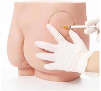 UIGJIOG Modello di Pratica Dell'iniezione dei Glutei,Modello di Addestramento per Iniezione Intramuscolare per Glutei,Pratica per Studenti di Medicina,Strumento di Pratica Simulatore di Iniezione