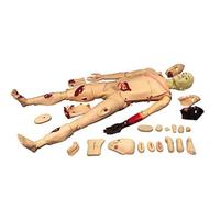 UIGJIOG Modulo Funzionale Traumi per Manichino Simulazione Avanzata di Primo Soccorso Modello di Ustione Manichino Didattico Persona Cura delle Ferite Completamente Attrezzata Ausilio Formazione