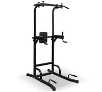 UIHECTA Barra Trazioni Autoportante, Power Tower, Stazione Multifunzionale per Trazioni Dip, Stazione Attrezzi Calistenici per Palestra Domestica, capacità Carico 200 kg, Altezza Regolabile