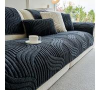 UIHECTA Copridivano Antiscivolo, Lavabili e Durevoli, Copertura Divano in Peluche Ecopelle, Protettore Mobili, Copridivano a L per 2/3/4 Posti, per Cani e Animali Domestici,Marina Militare,110*180cm