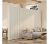 UIHECTA Divisorio Moderno in Carta,Separatori Pieghevoli per Privacy,Separatore Portatile,Parete Divisoria,Contenitore Compatto,per Casa/Ufficio/Negozio Abbigliamento,L:100CM~200CM×H:160CM×W:43CM