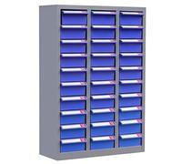 UIHECTA Organizzatori E Contenitori per Dadi E Bulloni, Armadietto per Componenti in Acciaio Inox, con Cassetti Ed Etichette Adesive, per Officina Garage Laboratorio Aula,A,30 Drawers Without Door