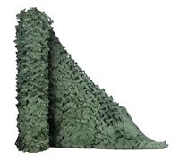 UIHECTA Rete Mimetica per Boschi, Rete Mimetica da Campeggio, Militare E da Caccia, Tende, per Parasole, Tiro A Segno, Decorazioni Natalizie, Telo Copriauto, Sfondo per Feste,Verde,2x5m
