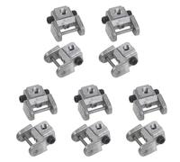 Uikdjgu 10 Pezzi Kit di Conversione Porta Lame per da Traforo Adattatore Perno Porta Lama Superiore/Inferiore In Metallo
