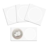 Uikdjgu 100PZ NFC Ntag216 Adesivo Ntag216 NFC Tag NFC 216 Tag Ntag216 NFC Card 13.56Mhz NFC Tag 888 Byte di Memoria